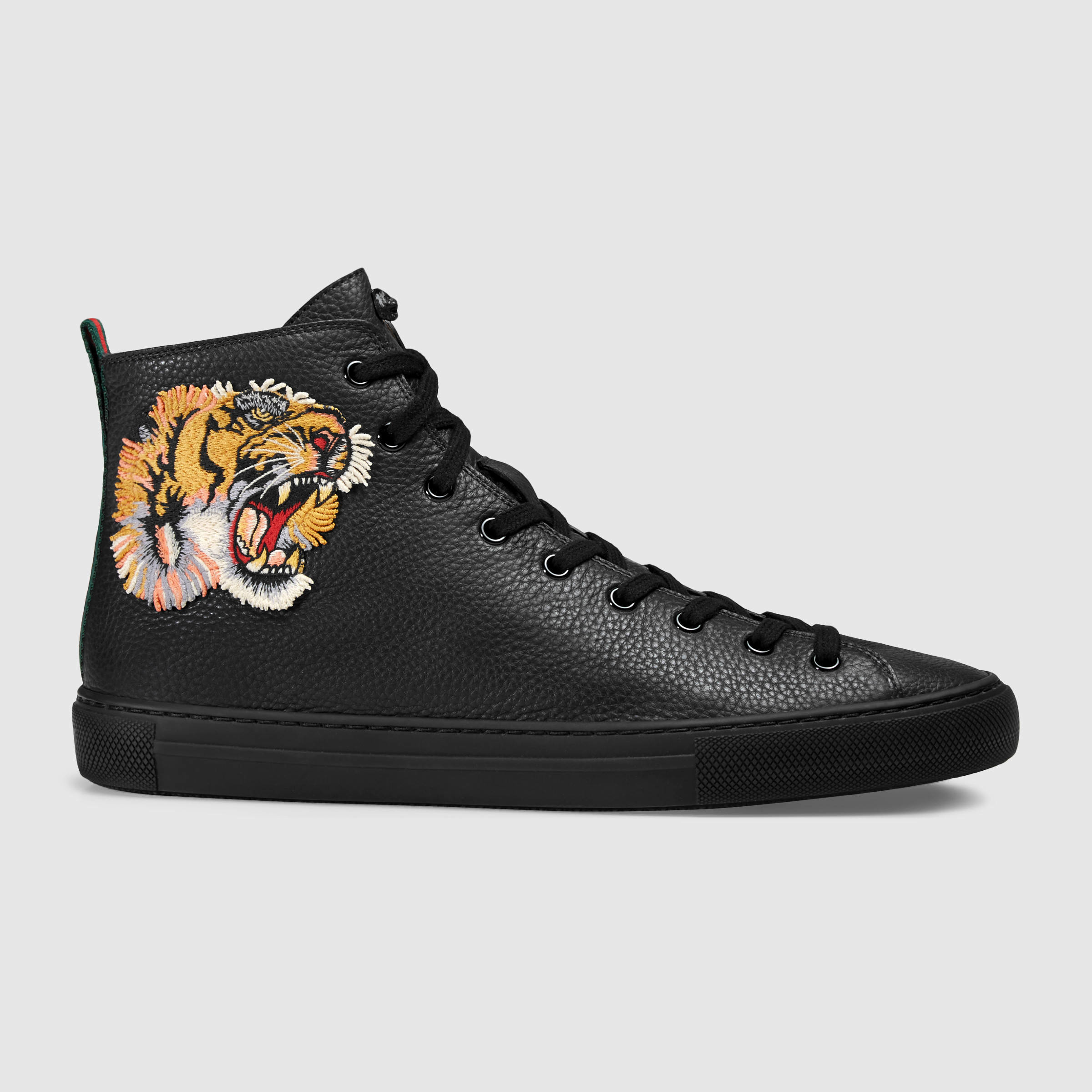 gucci leather high top